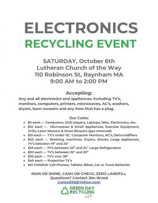 Raynham Recycle Event