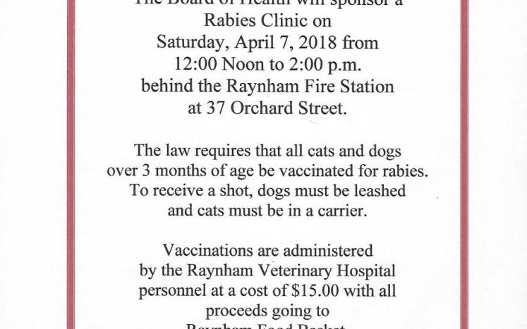 2018 Rabies Clinic